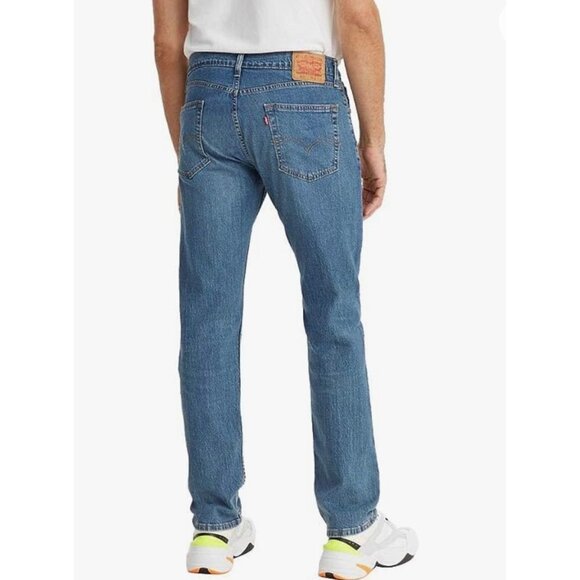 Levi's Men's 505 Regular Straight Leg Eclipse Garden Jeans 38X30 - Picture 3 of 5